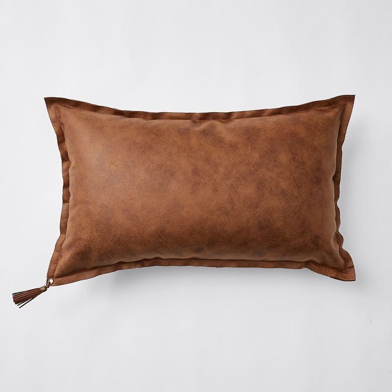 Target Kali Faux Leather Rectangle Cushion