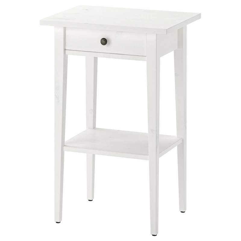 Ikea Hemnes Bedside table in white stain